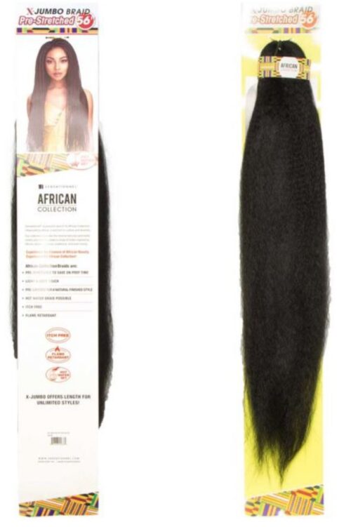 AFRICAN COLLECTION X-PRESSION PRE STRETCHED