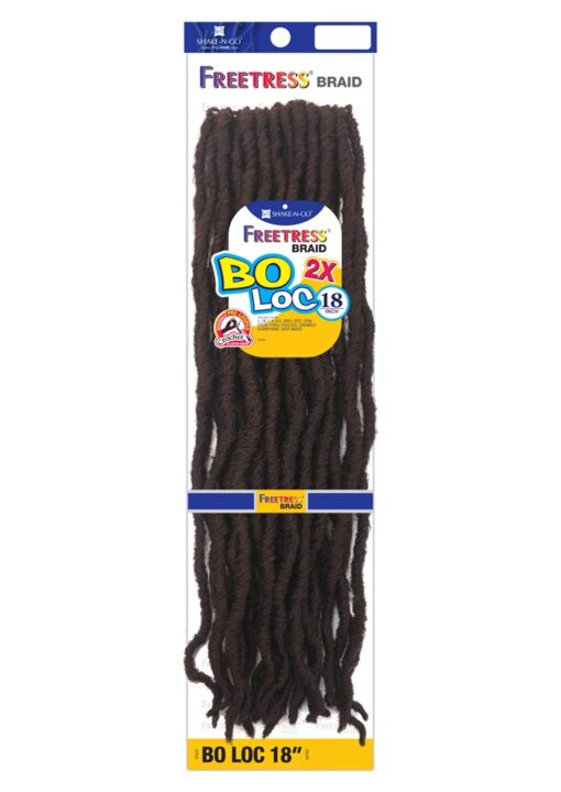 FREETRESS CROCHET BRAID 2X BO LOC 18"