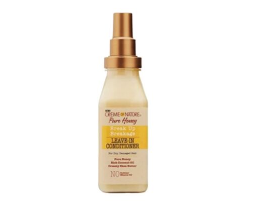 CREME OF NATURE PURE HONEY Break Up Breakage Leave-In Conditioner 8oz