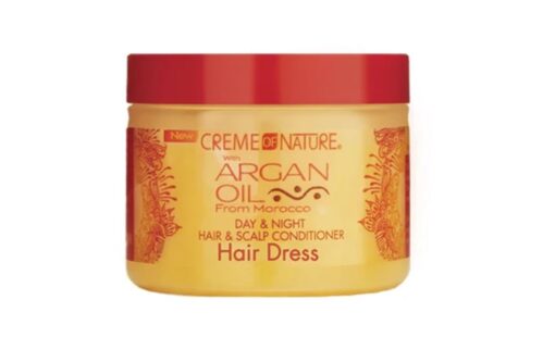 CREME OF NATURE ARGAN OIL Day & Night Hair & Scalp Conditioner Hair Dress 4.76oz