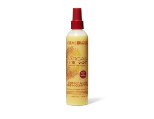 CREME OF NATURE ARGAN OIL Strength & Shine Leave-In Conditioner 8.45oz