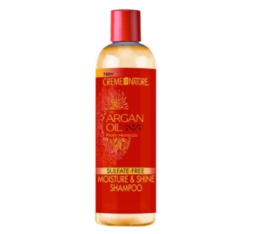 CREME OF NATURE ARGAN OIL Sulafate-Free Moisture & Shine Shampoo 12 oz