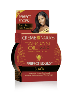 Creme of Nature Argan Oil Perfect Edges Black - 2.25 oz