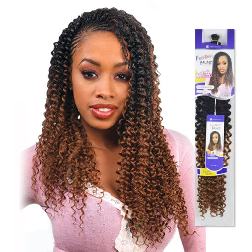 SHAKE N GO FREETRESS BRAID – WATER WAVE 22″