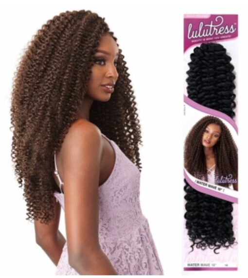 Sensationnel Lulutress Crochet Braid Water Wave 18" Synthetic