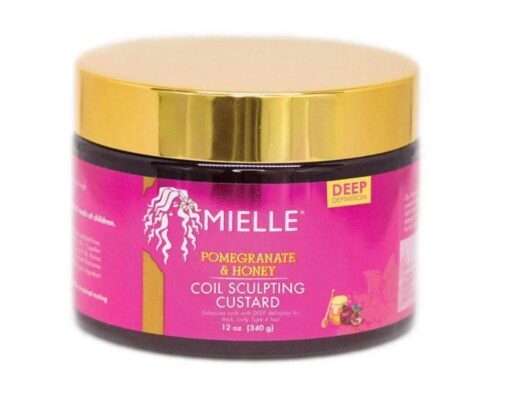 MIELLE POMEGRANATE & HONEY COIL SCULPTING CUSTARD 12 oz