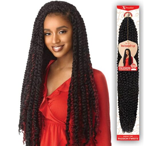 Outre X-Pression Twisted Up Crochet Braid - Passion