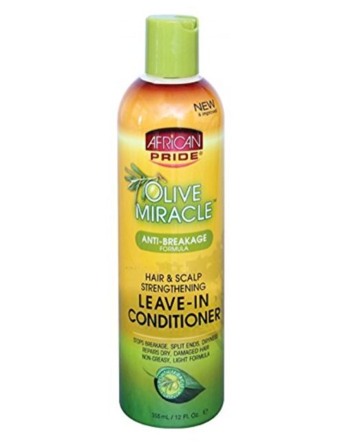 AFRICAN PRIDE - Olive Miracle - Leave-in Conditioner 12 oz