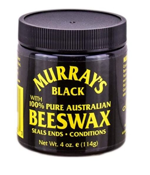 Murray's Black 100% Pure Australian Beeswax 4 oz