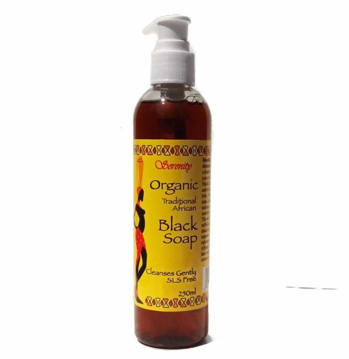 Serenity - Liquid Black Soap 8oz