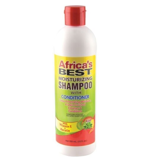 Africa's Best - Moisturizing Shampoo With Conditioner 12 oz