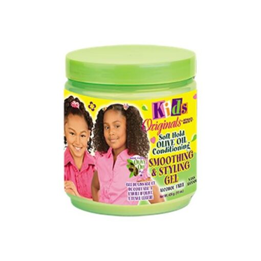 AFRICA'S BEST - KIDS ORIGINALS - SOFT HOLD OLIVE OIL CONDITIONING SMOOTH STYLE GEL 15 oz