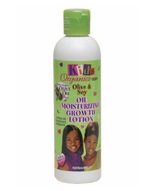 AFRICA'S BEST - KIDS ORGANICS - OLIVE & SOY MOISTURIZING GROWTH LOTION 8 oz