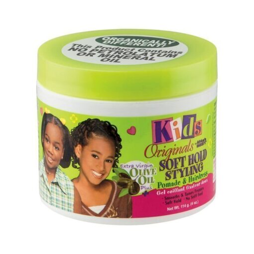 AFRICA'S BEST - KIDS ORIGINALS - SOFT HOLD STYLING POMADE AND HAIRDRESS 4 oz