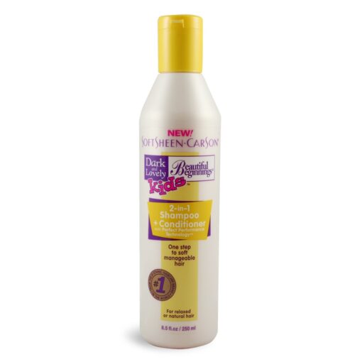 SoftSheen Carson - Dark and Lovely Beautiful Beginnings Kids - 2-In-1 Shampoo & Conditioner 8.5 oz