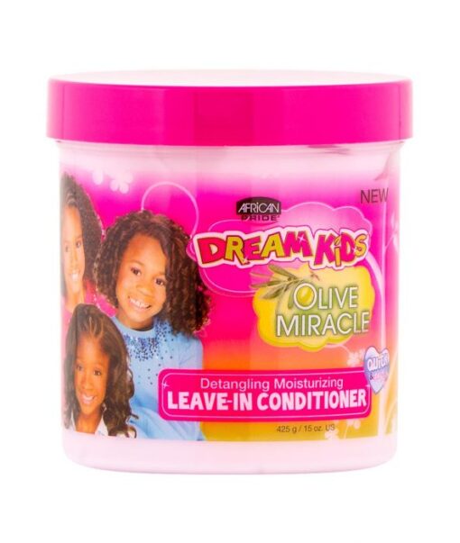 AFRICAN PRIDE - Olive Miracle - Dream Kids - Leave-in Conditioner 15 oz