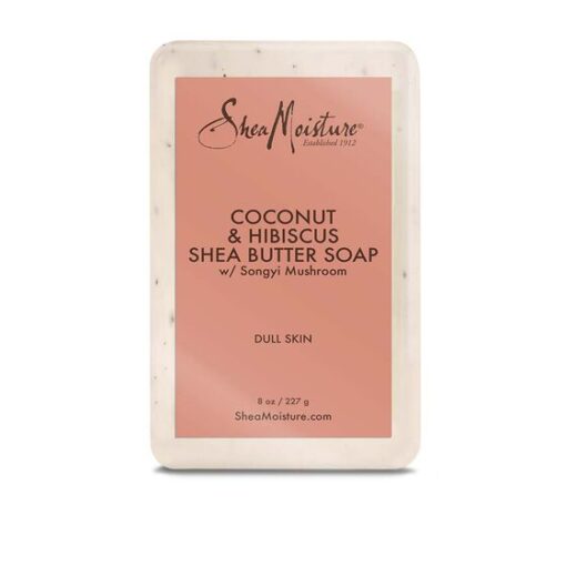 SHEA MOISTURE - COCONUT & HIBISCUS SHEA BUTTER SOAP 8 oz