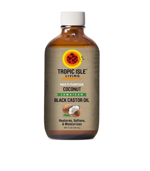 Tropic Isle - Coconut Jamaican Black Castor Oil 4 oz