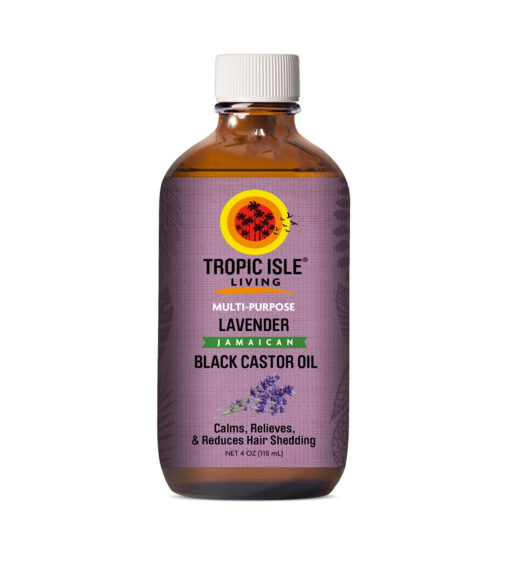 Tropic Isle - Lavender Jamaican Black Castor Oil 4 oz