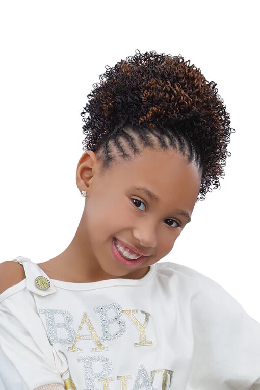 Sensual - Pretty Girl - Kids Drawstring Ponytail - Topaz