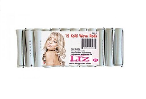 Liz - Cold Wave Rods - Short 9/16" - White - CWR-10