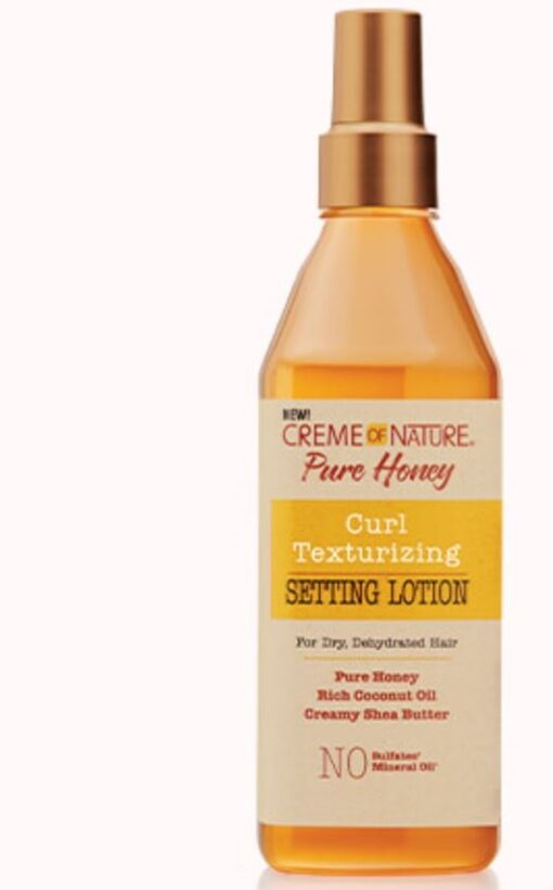 CREME OF NATURE -Pure Honey - Curl Texturizing - Setting Lotion 12 oz