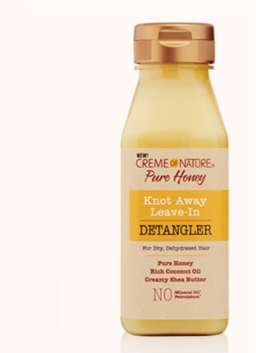 CREME OF NATURE -Pure Honey - Knot Away - Leave-In Detangler 8 oz