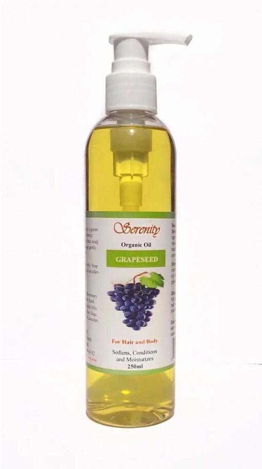 Serenity - Organic Grapeseed Oil 8oz