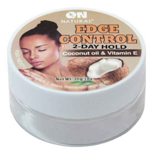 ON Natural - Edge Control - 2 Day Hold - Coconut Oil & Vitamin E 1 oz