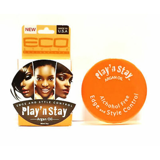 Eco Styler Professional Edge And Style Control - Play' N Stay - Argan Oil 3 oz