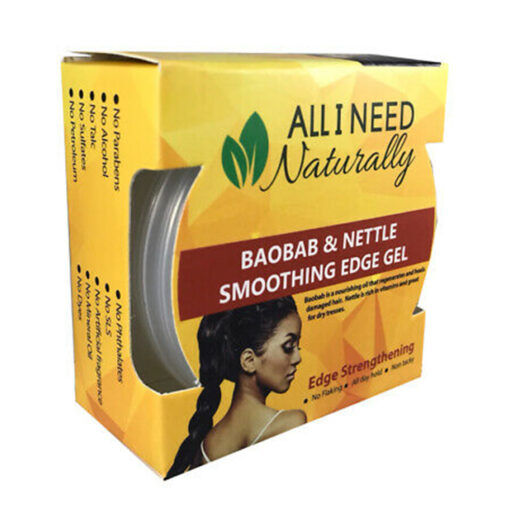 All I Need Naturally - Baobab & Nettle Edge Gel 2 oz