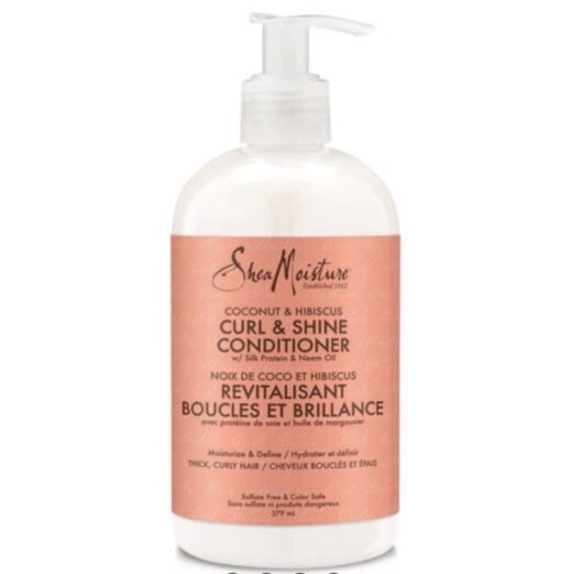 SHEA MOISTURE - COCONUT & HIBISCUS CURL & SHINE CONDITIONER