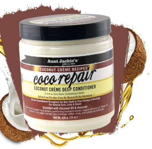 Aunt Jackie's Curls&Coils – Coco Repair – Deep Conditioner