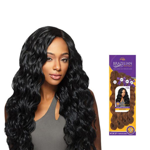 Outre - Purple Pack Brazilian Boutique - Virgin Body - 3 Bundle Special