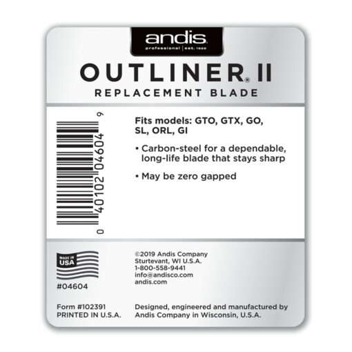 Andis - Outliner II - Replacement Blade - Image 2