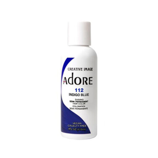 Adore - Semi-Permanent Hair color #112 Indigo Blue 4 oz