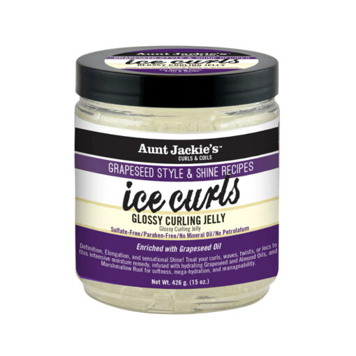 Aunt Jackie's Curls&Coils – Ice Curls - Glossy Curling Jelly 15 oz