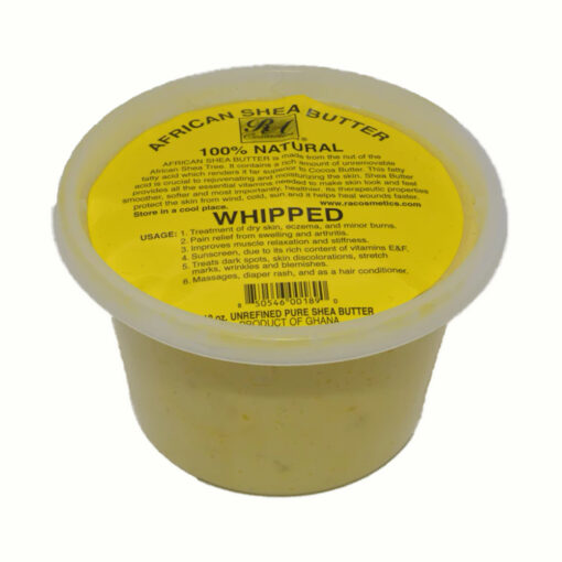 RA Cosmetics - African Shea Butter 100% Natural - Whipped 12 oz