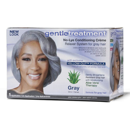 Gentle Treatment - No Lye Conditioning Crème - Relaxer for Gray Hair