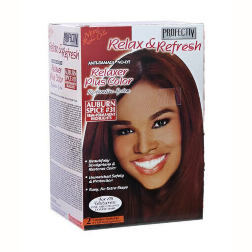 Profectiv - Relax & Refresh - Relaxer Plus Color - Auburn Spice #31