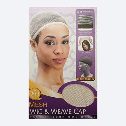 Qfitt - Mesh Wig & Weave Cap - Natural