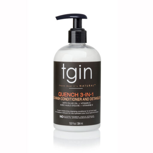 TGIN - Quench 3-In-1 Co-Wash Conditioner And Detangler - 13 oz