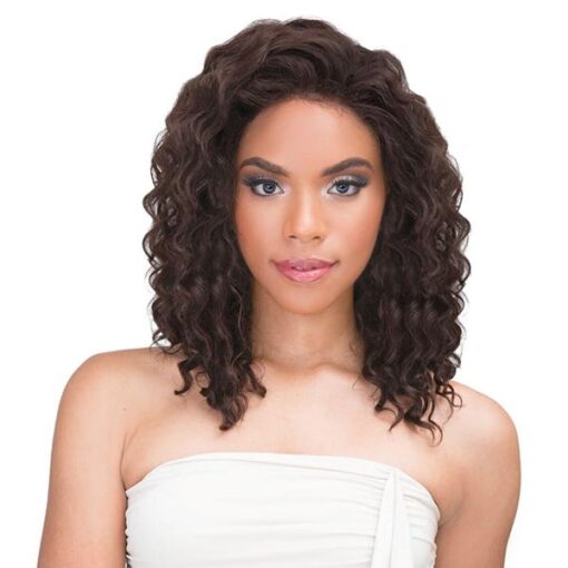 Janet Collection- 360° Crown Closure - 100% Natural Virgin Remy Human Hair - Deep Wave