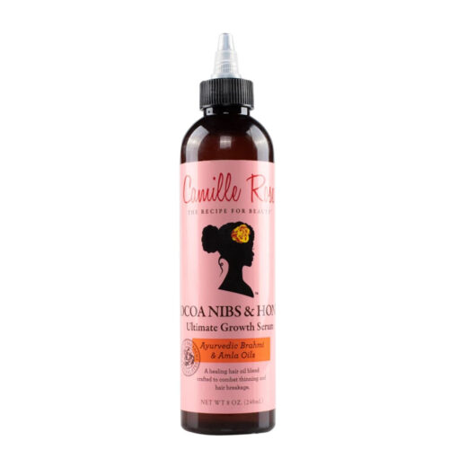 CAMILLE ROSE - COCOA NIBS & HONEY - ULTIMATE GROWTH SERUM 8 OZ